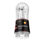 Transparante Masturbator Red