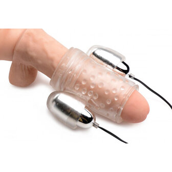 Dual Vibrerende Penissleeve