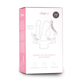 EasyToys Wand Collection &ndash; Opzetstuk Voor Clitoris Stimulatie - Roze