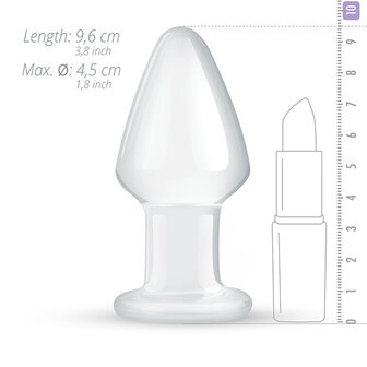 Glazen Buttplug No. 25