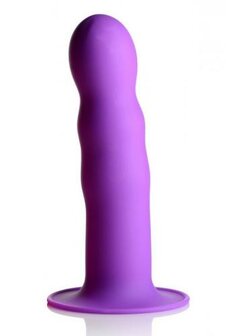 Squeeze-It Wavy Dildo - Paars