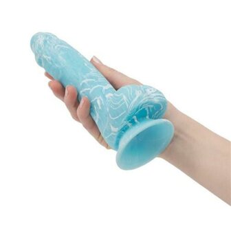 Addiction - Luke Glow In The Dark Dildo - 18 cm