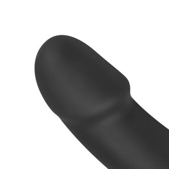 No-Parts - Morgan Strapless Strapon Dildo 22 cm - Zwart