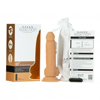 Naked Addiction Dual Density Realistische Dildo - 20 cm