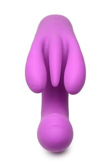 Triple Rabbit Vibrator - Paars