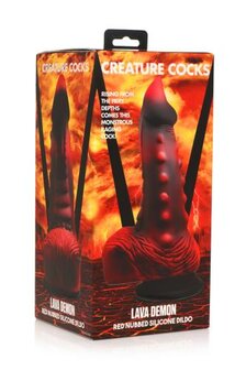 Lava Demon Dikke Noppen Dildo