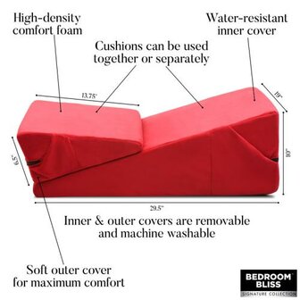 Love Cushion Set - Rood