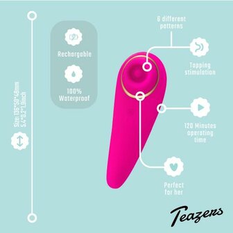 Teazers Tapping Clitoris Stimulator