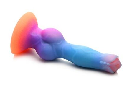 Glow-in-the-dark Siliconen Alien Dildo