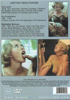 Aunt Peg Triple Feature - DVD