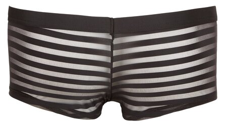 Semi-transparante Herenshort - Zwart