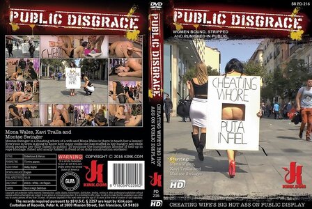 Cheating Wife&#039;s Big Hot Ass on Public Display