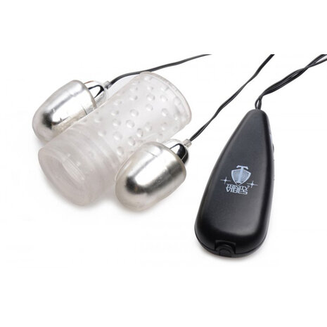 Dual Vibrerende Penissleeve