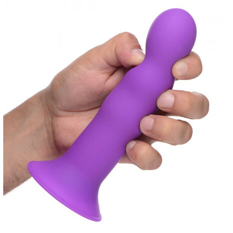 Squeeze-It Wavy Dildo - Paars