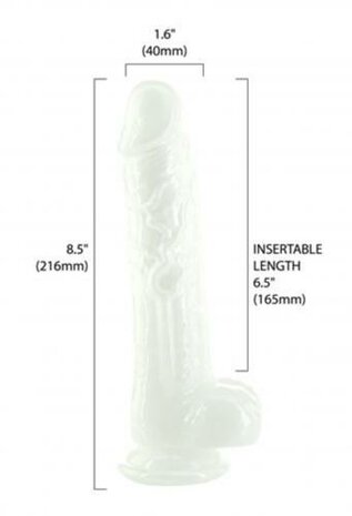 Addiction - Pearl Dildo Met Zuignap - 20 cm