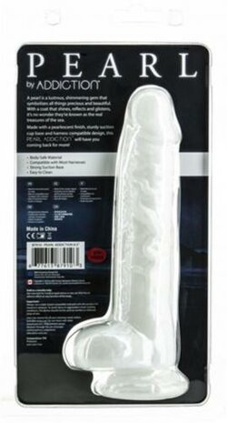 Addiction - Pearl Dildo Met Zuignap - 20 cm