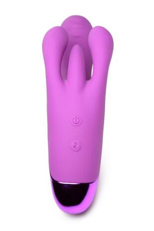 Triple Rabbit Vibrator - Paars