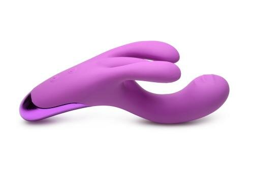 Triple Rabbit Vibrator - Paars