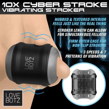 Vibrerende Mini Dubbele Stroker