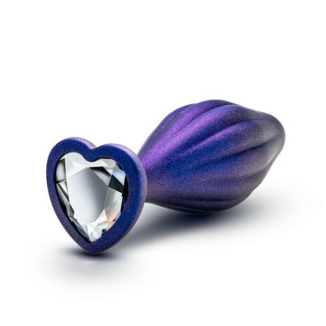 Anal Adventures Matrix - Wavy Bling Anaal Plug - Sapphire