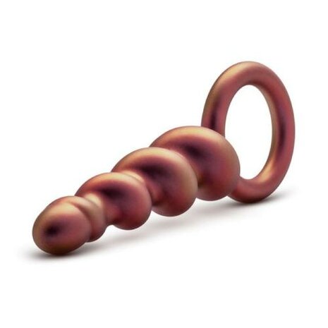 Anal Adventures Matrix - Spiral Loop Anaal Plug - Koper