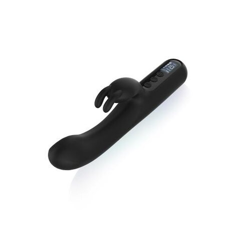 BLACQ - Digitale Rabbit Vibrator - Zwart