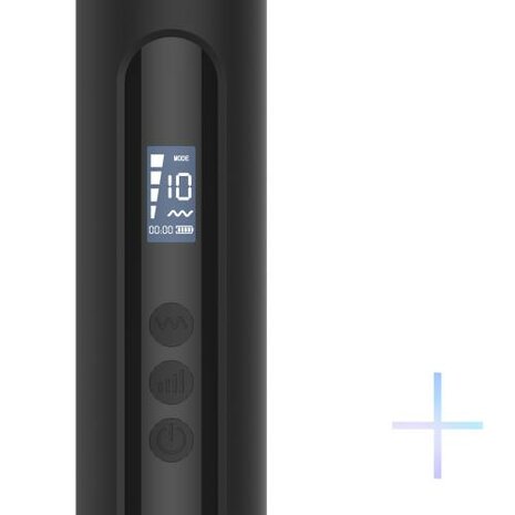 BLACQ - Digitale Super Wand Vibrator - Zwart