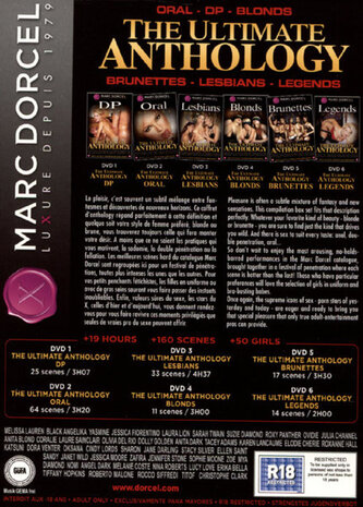 Marc Dorcel - The Ultimate Anthology - 6 Disc Set - DVD 