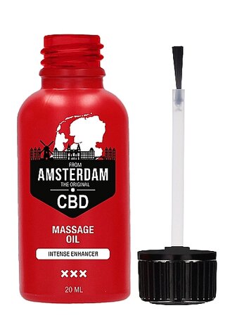 CBD from Amsterdam - Intense Massage Oil Enhancer 