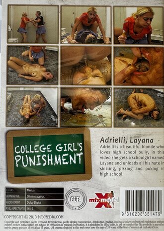 College Girl's Punishment - DVD - Scat