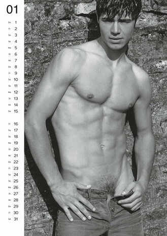 Pin-up Kalender Soft Men 2026