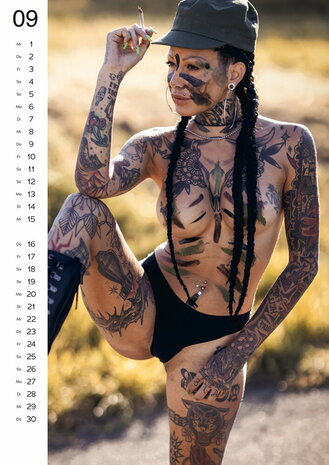 Pin-up Kalender Tattoo Girls 2027