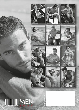 Pin-up Kalender Soft Men 2027