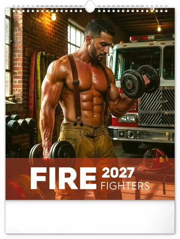 Sexy Brandweermannen Kalender 2027 - Fire Fighters