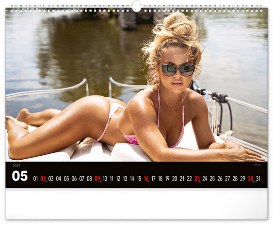 Naaktkalender Summer Paradise 2027