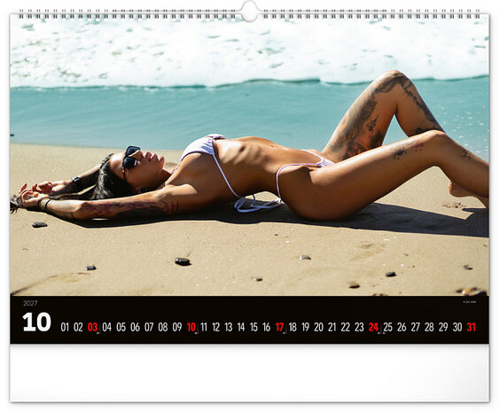 Naaktkalender Summer Paradise 2027