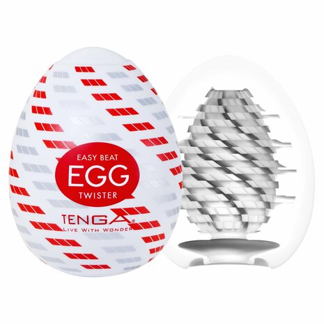 Tenga Egg - Easy Beat - Masturbatie Ei - Twister
