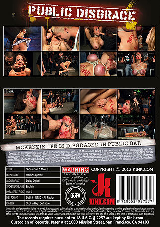 Public Disgrace - Mckenzie Lee Is Disgraced