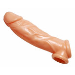 Realistische Penissleeve En Ball Stretcher Realistische Penissleeve En Ball Stretcher