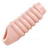 Really Ample - geribbelde penis sleeve Really Ample - geribbelde penis sleeve
