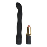 Golvende zwarte anaal vibrator Golvende zwarte anaal vibrator