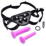 Double-G Deluxe Vibrerende Strap-On Set Double-G Deluxe Vibrerende Strap-On Set