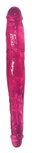 Lollicock - Sweet Slim Stick Double Dildo - Cherry Ice - 33 cm Lollicock - Sweet Slim Stick Double Dildo - Cherry Ice - 33 cm