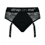 Diva Luxe Kanten Strap On Harnas met Jarretels Diva Luxe Kanten Strap On Harnas met Jarretels
