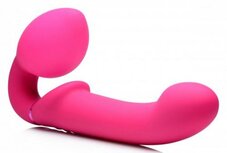 G-Pulse Vibrerende Strapless Dildo Met Afstandsbediening- Roze G-Pulse Vibrerende Strapless Dildo Met Afstandsbediening- Roze