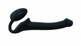 Strap On Me - Strapless Voorbind Dildo - Maat S - Zwart Strap On Me - Strapless Voorbind Dildo - Maat S - Zwart