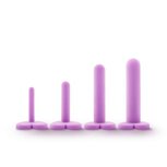 Wellness - Siliconen Vagina Dilator Set - Paars Wellness - Siliconen Vagina Dilator Set - Paars